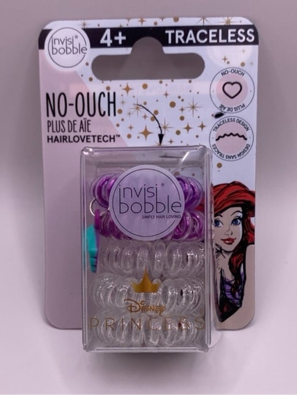 Invisibobble No-Ouch Disney Traceless Hairties Ariel